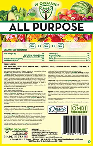 IV Organic All Purpose | Super Blend Fertilizer miniatura 3