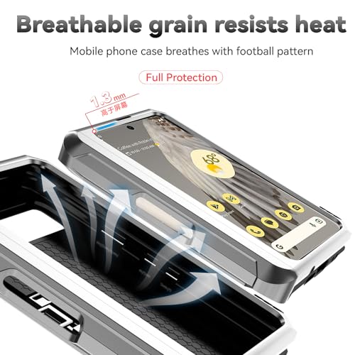 Housse de protection pour objectif Google Pixel pliable antichoc compatible aimant auto - 7