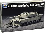 Trumpeter 1/72 US M1A1 Abrams Mine Clearing Tank