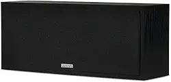 Acoustic Audio Psc-43 Alto-falante duplo de canal central bidirecional de 10 cm 150 watts - acabamento cinza preto