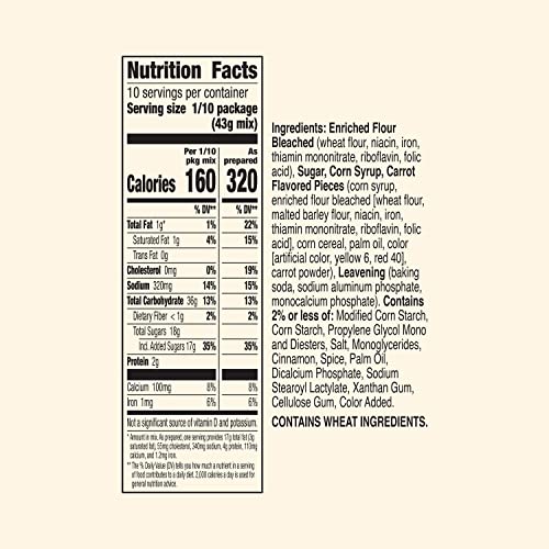Image of General Mills Betty Crocker Carrot Cake, 15.25 oz
