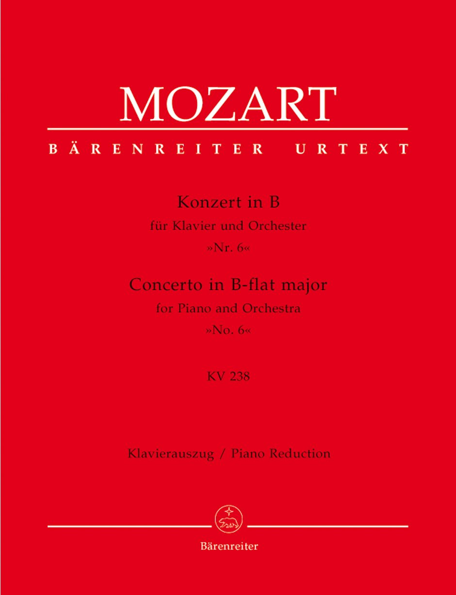 Konzert FR Klavier und Orchester B-Dur KV 238