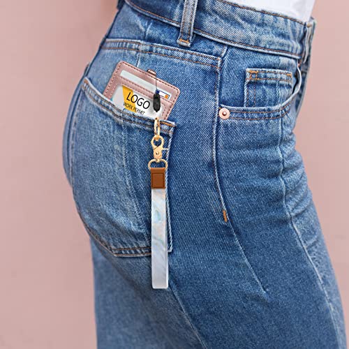 Image of Wrist Lanyard Key Chain, Cute Wristlet Strap Keychain Holder for Women Men Car Keys ID Badges Card Wallet Phone Camera