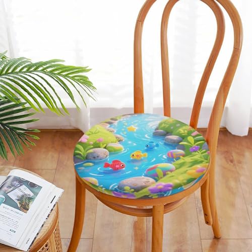 Cojín de asiento con viscoelástica para sofá cama y sillas de terraza exterior 6