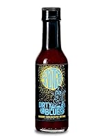 Vista 1 de Splintered Sauce Dirty Blues - Salsa picante Carolina Reaper y arándanos - 5 onzas líquidas - Vegetariana - Delicia picante ardiente y afrutada