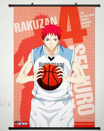 Wall Scroll Poster Fabric Painting For Anime Kuroko no Basket Akashi Seijuro 095 L