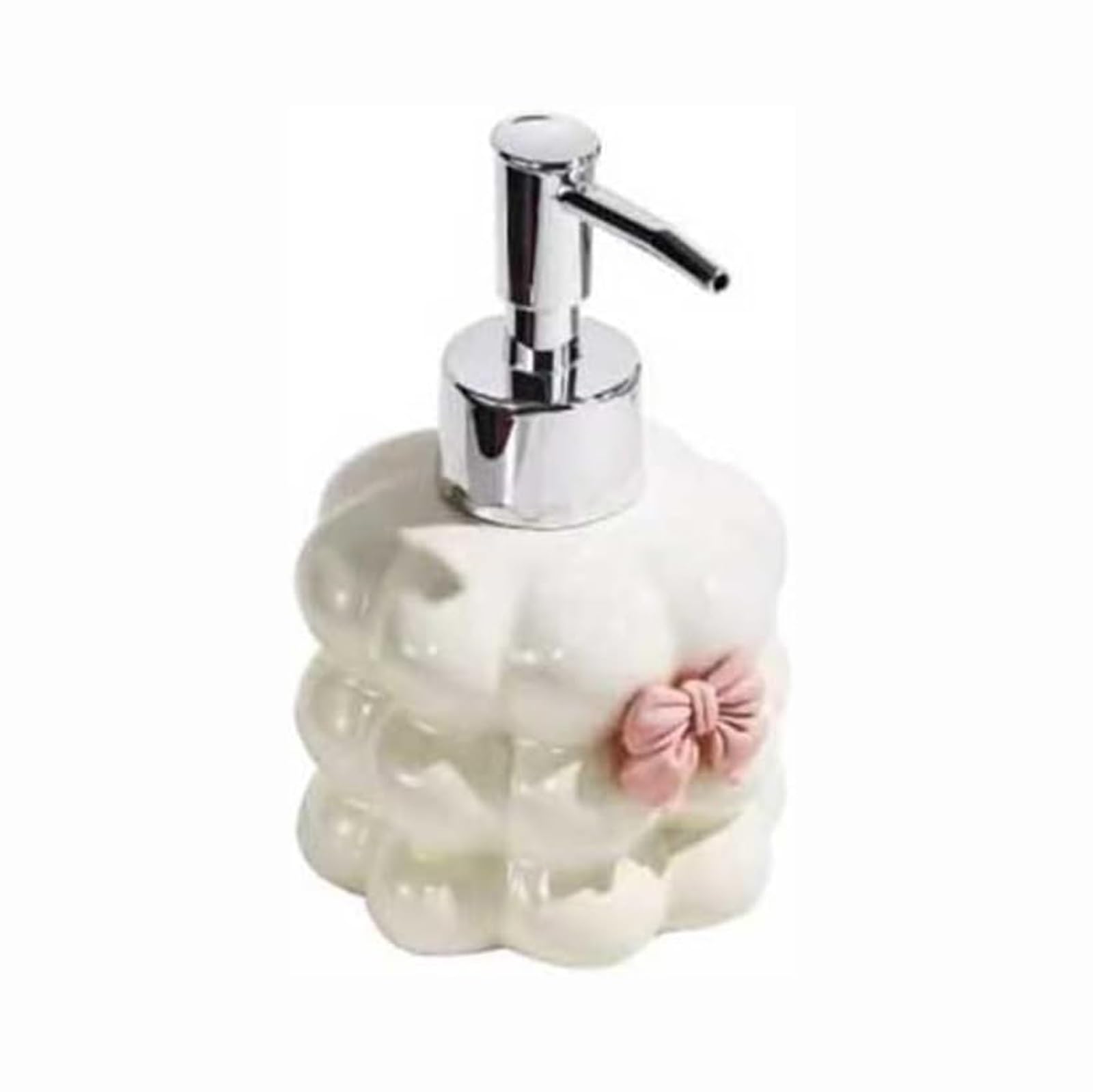 Kxaoxgrc Wei Glass Soap Lotion Dispenser Set, Multicolor Small Soap Lotion Dispenser 8. Oz Bathroom Kitchen Rust Proof Pump Refillable(Wei)
