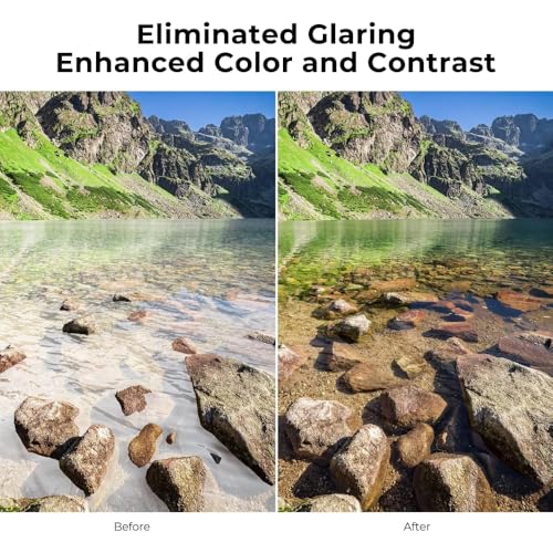 Image of MOSTOS - 82mm CPL Filter for Nikon Camera kit NIKKOR Z 24-70mm f /2.8 Lens (Make Sure O82 Mark is Written On Your Lens)
