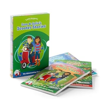 Little Passports: Sam & Sofia's Scooter Stories Boxed Set 2, Books 4-6: the Mummy Mix-Up, a Musical Mishap, and the Shadow Snake Chase