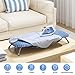 APEXCHASER Ironing Board Small with Iron Holder, Tabletop Small Iron Board with 2 Heat Resistant Ironing Covers, Portable Tabletop Ironing Board with Non-Slip Feet for Home Travel Use