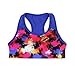 Lucky & Me | Layla Racerback Crop Tank Top | Girls Sports Bra | Tagless with Wide Straps | 3 Pack