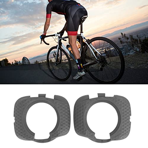 Pwshymi 1 Pair Cleats Pedal Cover, Quick Release Pedal Clip Aluminum Shoe Cleats Set for Cycling, Road Biking