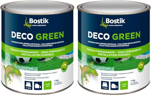 Colle pour gazon synthétique Bostik Déco Green pour sublimer terrasses et balcons