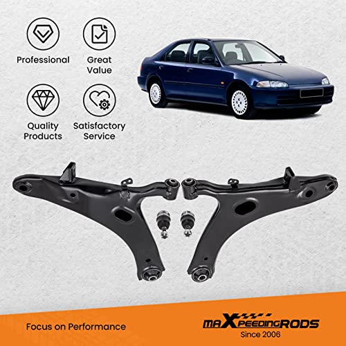 Maxpeedingrods Front Lower Control Arms For Subaru Forester 2009-2013, For Subaru Impreza 2011-2014 With Ball Joint Assembly, 20202Sc002 #TOP6