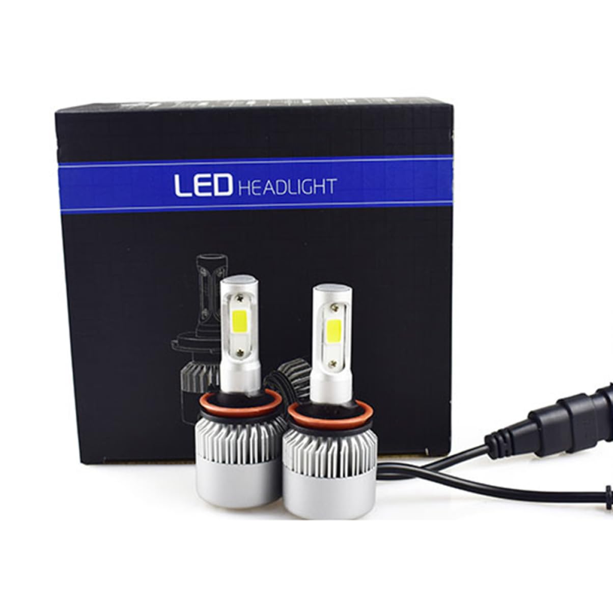 OUNONA 4pièces Ampoules Led Étanches Phare Intégré Haute Et Basse Lumière Pour Voiture