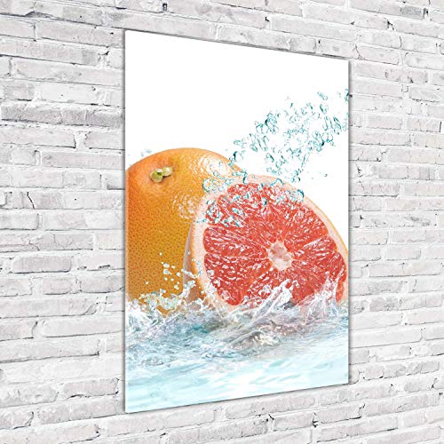 Impression sur Verre Acrylique 70x100 cm Tulup Pamplemousse - 3