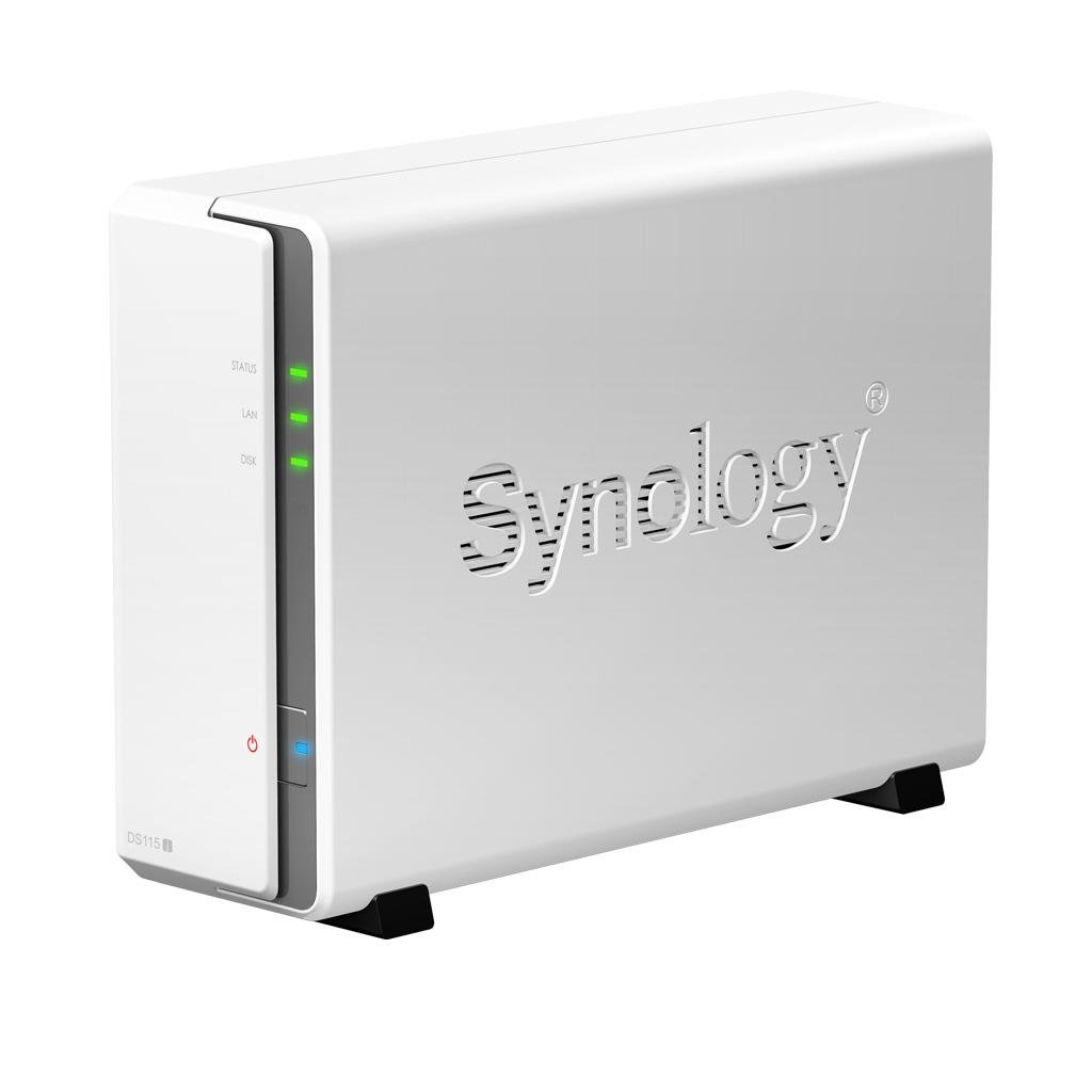 Synology DS115j 1TB (1 x 1TB WD RED) 1 Bay Desktop NAS Unit
