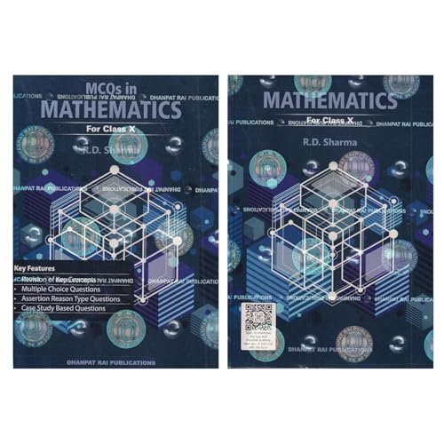 R D Sharma Mathematics Class 10 with MCQ in Mathematics - CBSE Examination New Edition