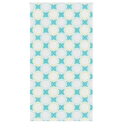 Wasserdichtes Duschrollo 120x240 cm Stoffbreite 116 cm aus langlebigem PEVA Material mit Aufrollmechanismus Fuer mehr Privatsphaere