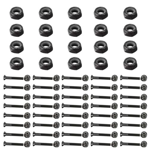 Matériel de skateboard shortboard avec vis 5/16 et écrous de rechange manuels
