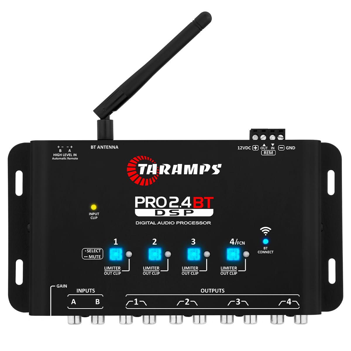 Amazon.com: Taramps Pro 2.4 BT Bluetooth DSP Crossover Full
