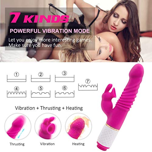 LEIONA Clitorial Tongue Party Gifts for Girlfiend Six Toys for Female Rabbit Lifelike