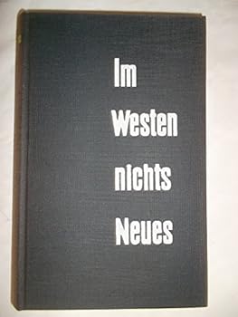 Hardcover Im Westen Nichts Neues Book