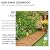 La Vane 12 Feet Wooden Garden Pathway, 22 inch Extra Wide Outdoor Roll Out Wood Straight Walkway, Decorative Patio Boardwalk Path, Weather-Resistant Roll Up Beach Road Floor, Wedding Party Pathways