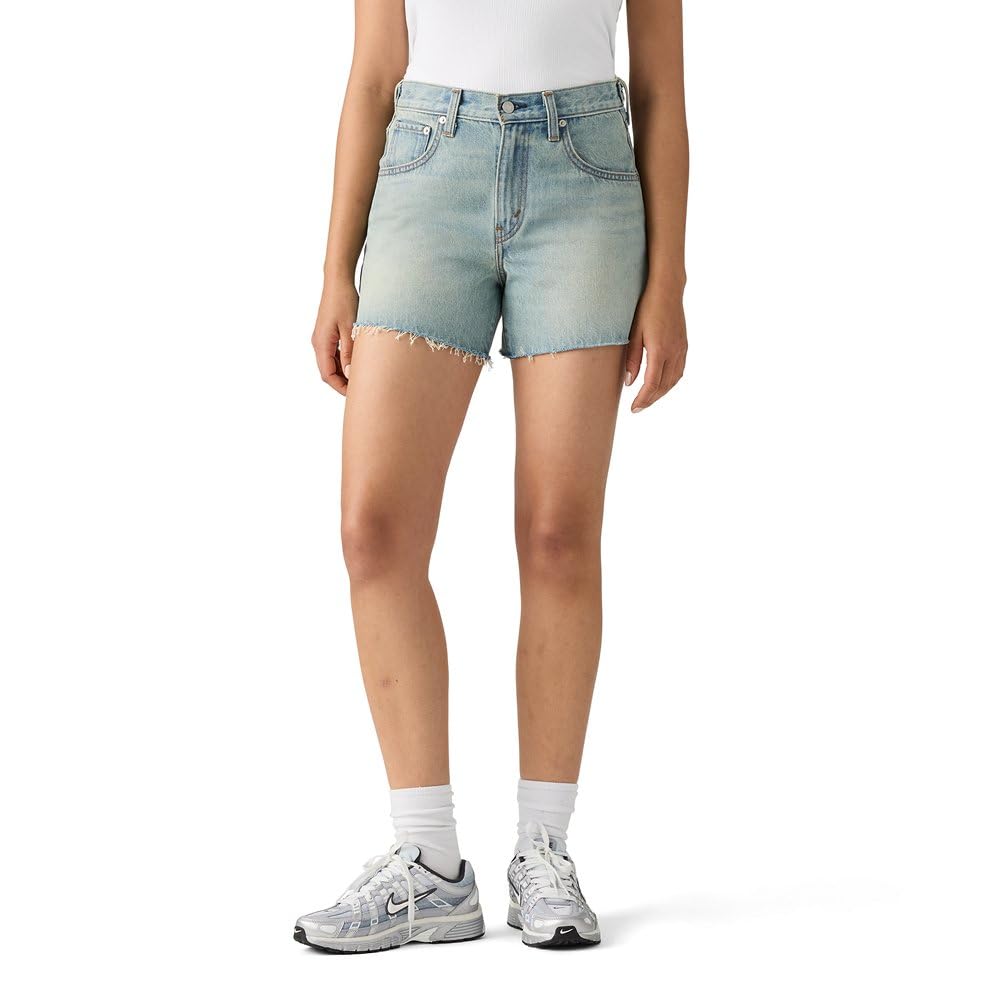 Levi's Womens Cinch Mid-Thigh Shorts