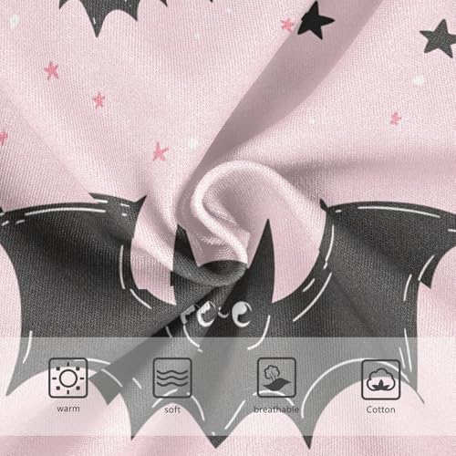 Animal Girls Underwear Toddler 2t Cotton Little Girl Panties Cute Cartoon Bats Stars Pink Underpants Briefs3