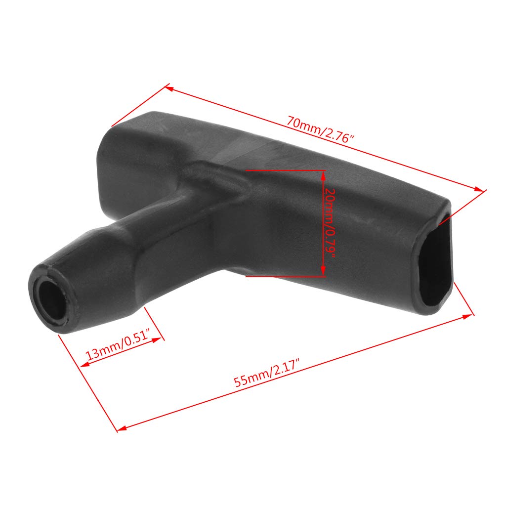Pull Starter Handle Fits Max.4mm Diameter Cord Lawn Mower Parts