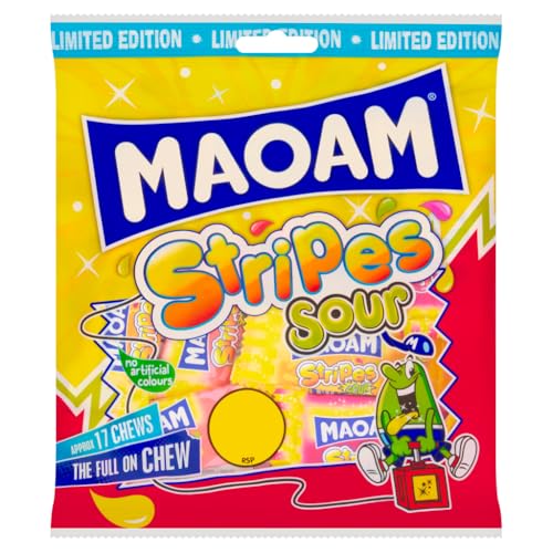 MAOAM Limited Edition Stripes Sour 140g