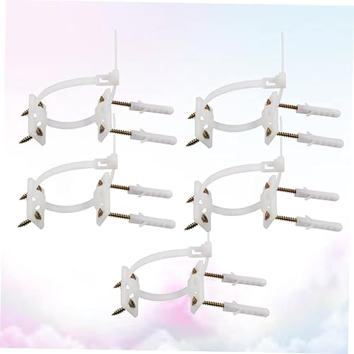 Miniatura 3 de Kit de correas de muebles de nailon para bebés, anclaje de pared de anclaje para muebles, 5 uds