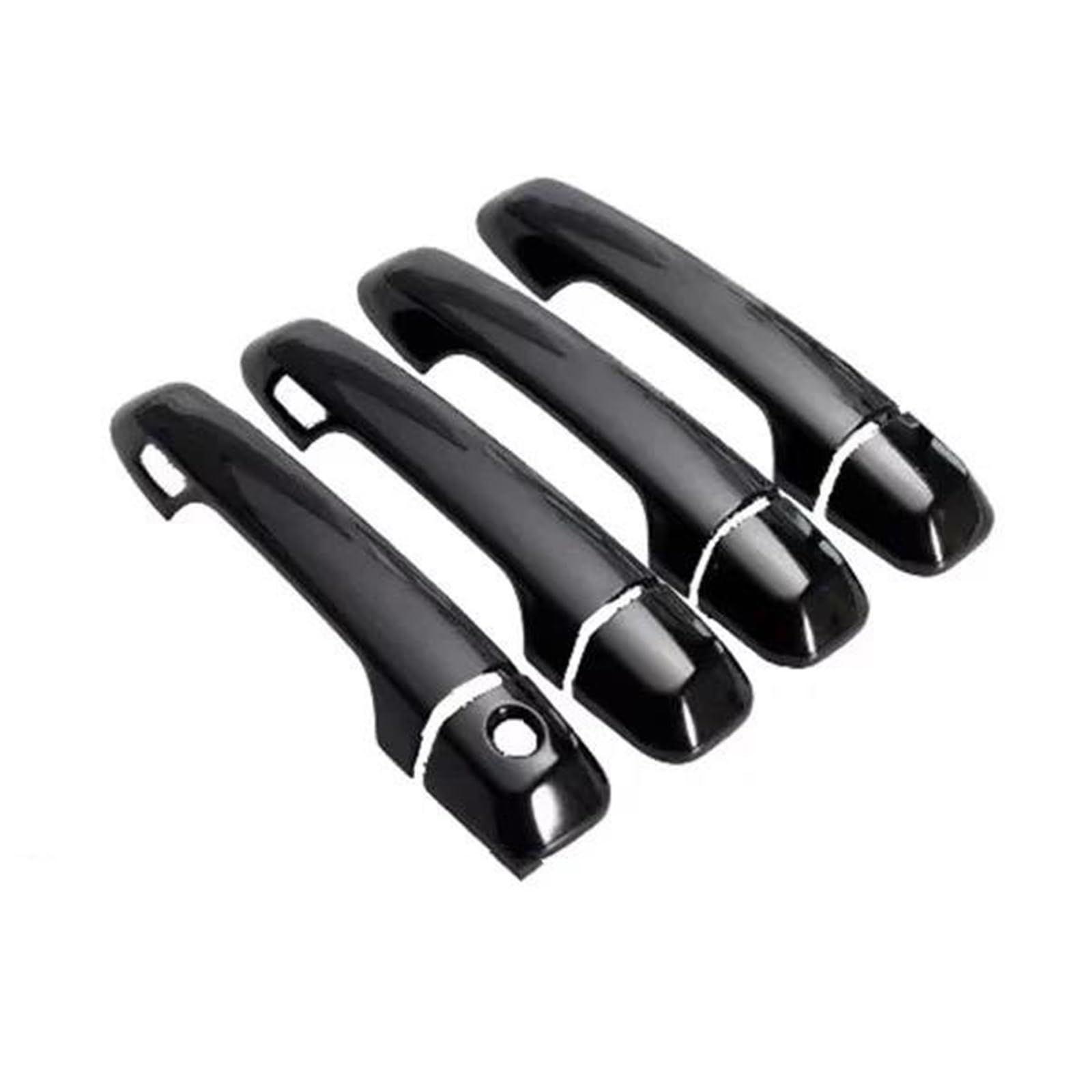 Fkhbzm Style 2 Car Side Door Handle Cover Decoration Sticker Accessories For 4Runner N280 Mk5 2010~2024(Style 2)