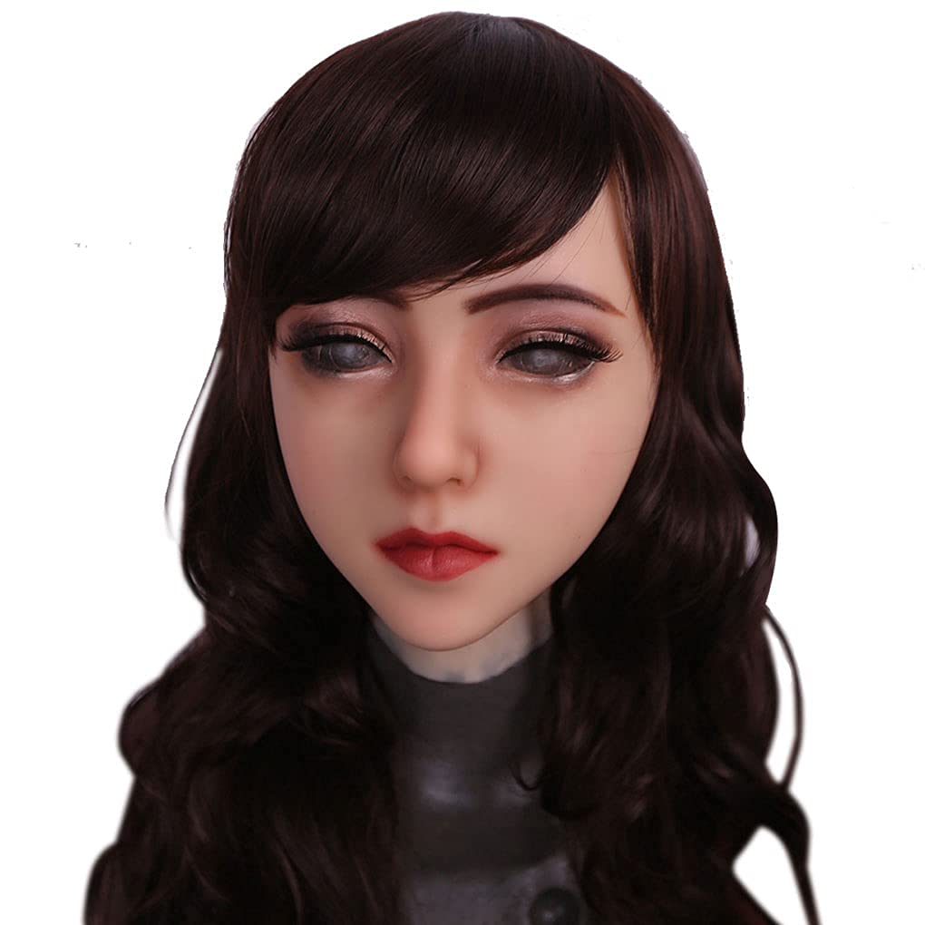 Amazon.co.jp: [AIMIXIUYA] フィメールマスク シリコン仮面女装