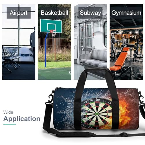 Sac de sport Fléchettes De Feu compact 45cm pour optimiser le rangement cabine