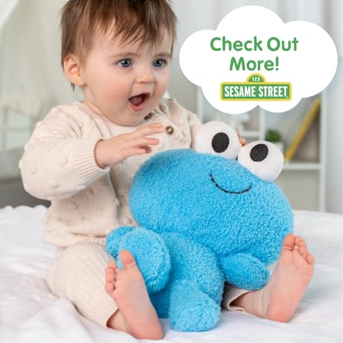 Image of Kids Preferred Sesame Street Baby's First Cuteeze 4-Piece Set, Elmo, Cookie Monster, Abby Cadabby, & Big Bird Plushes
