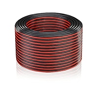50m 2x 2.5mm 14AWG Multi-Strand Loud Speaker Cable / Wire For Home Or