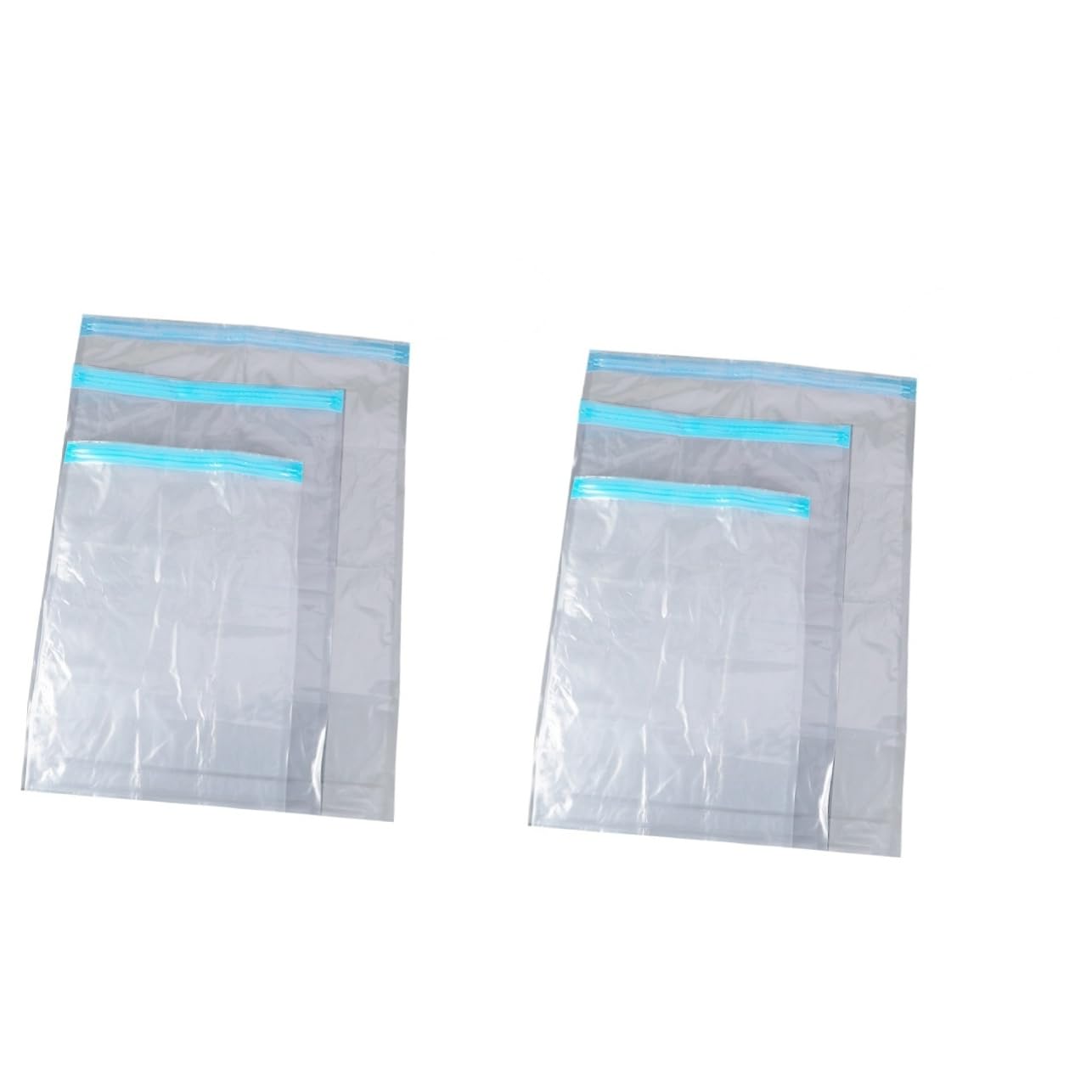 Bolsas de Almacenamiento Ahorro de Espacio 24 Piezas Bolsas espaciales para Equipaje Bolsas ahorradoras de Espacio Organizador de Ropa Bolsa de vacío Almacenamiento de Viaje Bolsa