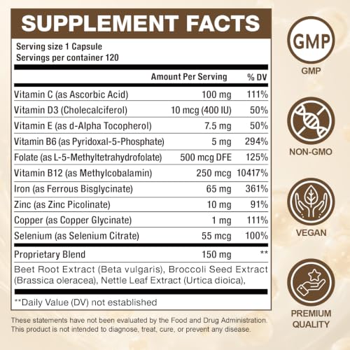Totaria Gentle Iron Bisglycinate Supplement