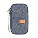 Produktbild BlueBeach® Reisebrieftasche Reiseorganizer Reisedokumententasche Dokumententasche Reisegeldbörse mit Reißverschluss für Reisepass Flugzeugticket Kreditkarten und Geld