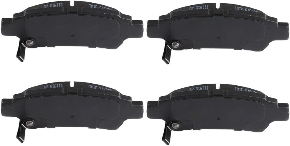 ECCPP D995-7895 4pcs Rear Semi Metallic Disc Brake Pad Set Fit For Buick Lucerne 2006-2011,For Cadillac DTS 2006-2011