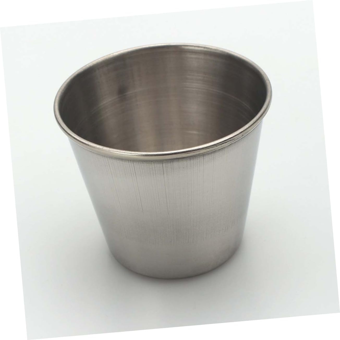 2set Iron Art Single- French Fries Cone Basket Electroplated Snack Holder for Restaurants and Home Parties for Chips and Appetizers Display