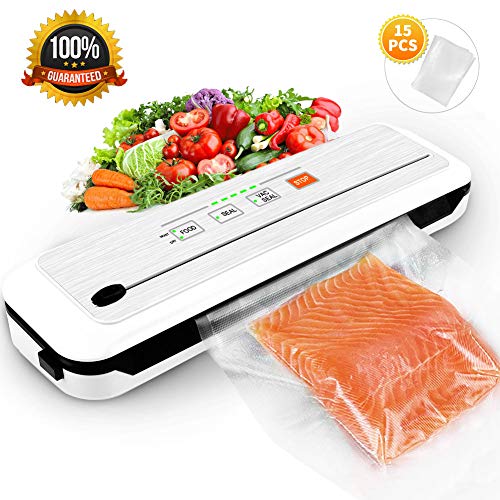 Vacuum Sealer Machine for Food Preservation/Automatic food sealer machines|Dry & Moist Modes|Led Indicator