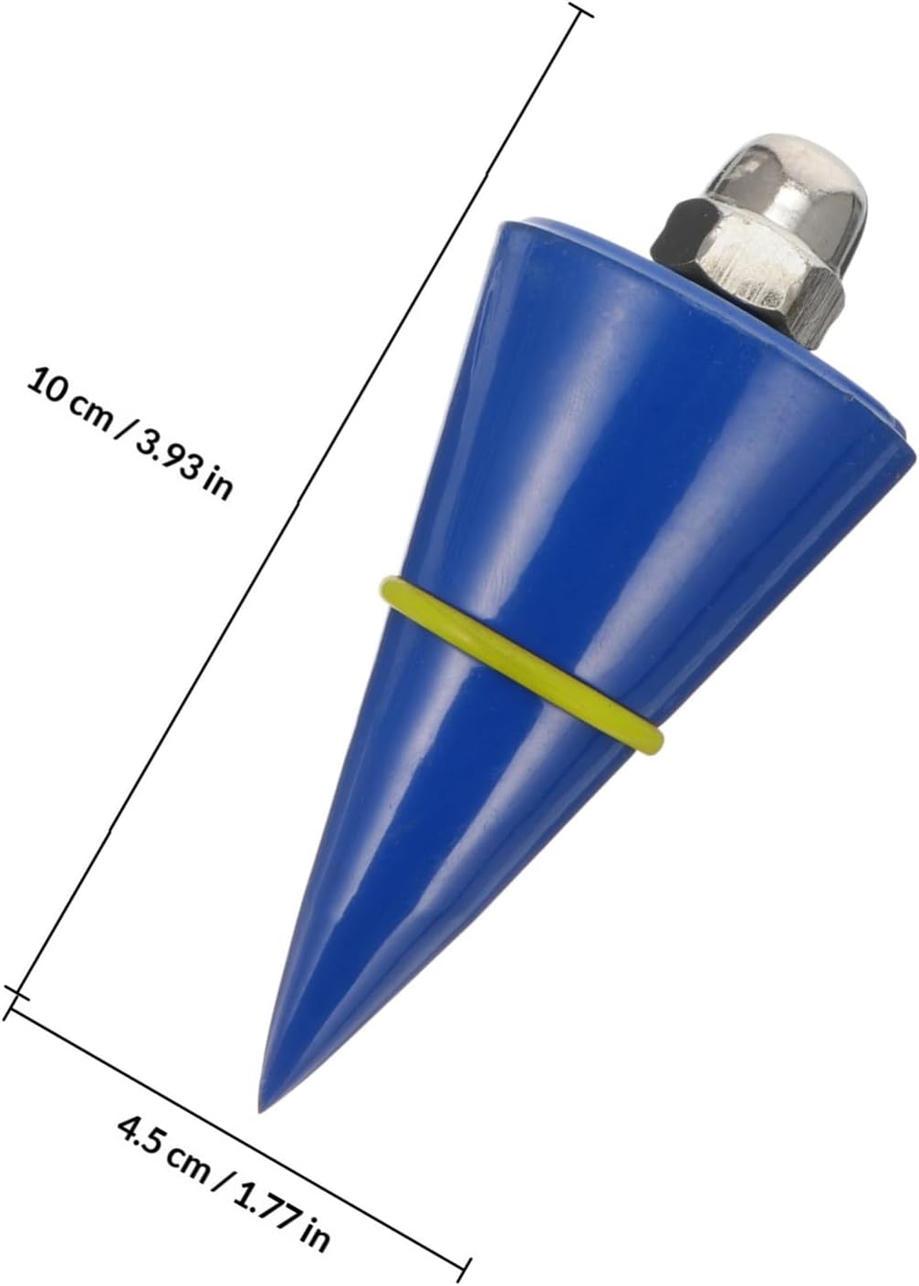 Outanaya 300G Plumb Bob Hammer Measuring Tool for Building and Construction for Plumbers Carpenters and Surveyors Includes Line
