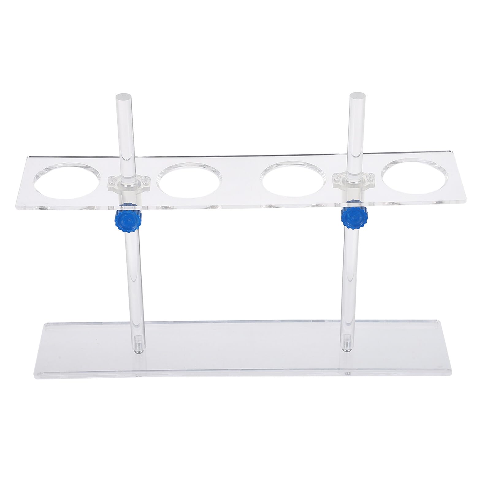 PLAFOPE Soporte de Acrílico para Embudos de Laboratorio Resistente y Transparente con Orificios para Secado y Organización Multipropósito Química y Experimentos Científicos