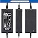 Facmogu 60W 12V 5A AC/DC Power Adapter, 100-240V AC to DC 12V 5A Power Suppy, 12 Volts 5 Amps AC DC Table Top Adapter, 60 Watts 12V 5A Switching Power Adaptor Converter, 5.5x2.5mm & 5.5x2.1mm DC Plug