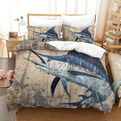 Housse de Couette Imprimé 3D Mandala King Parure de Lit Microfibre Confortable