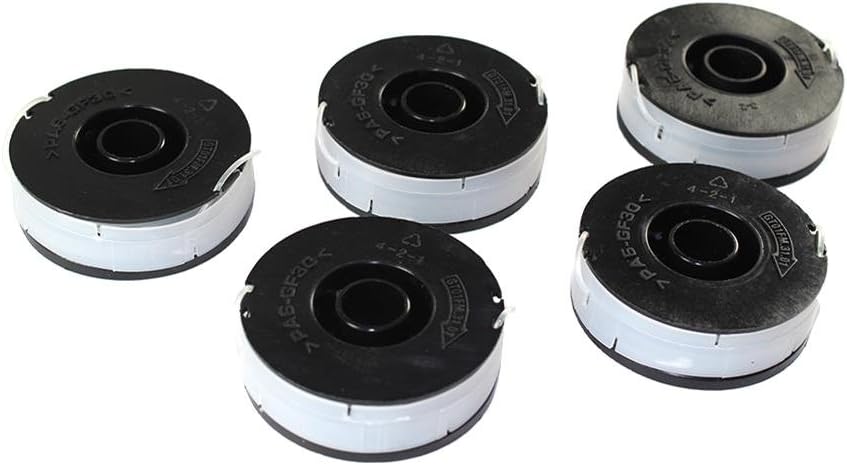 Grizzly 5 replacement spools electric grass trimmer ERT 450/8 spool thread spool