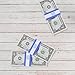 Y essential Currency Straps â€“ Bill Wrappers, Money Bands to Organize Bills, ABA Standard Colors, Self-Adhesive, 7.5 x 1.15 Inches (Blue$100-100pcs)